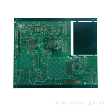 Quick-turnaround BGA Multilayer PCB with 6 Layers and Immersion Gold Surface Finish